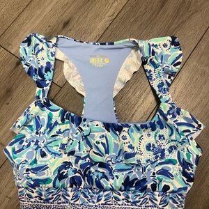 Lilly Pulitzer floral sports bra